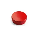 Variante rouge - Boîte en métal personnalisable de bonbons à la menthe avec logo