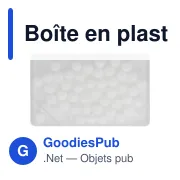 Boîte en plastique contenant des bonbons Judith - Miniature 6
