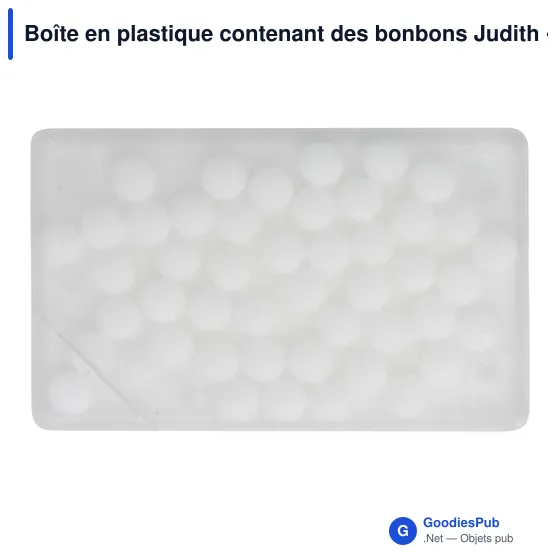 Boîte en plastique contenant des bonbons Judith - Image 6