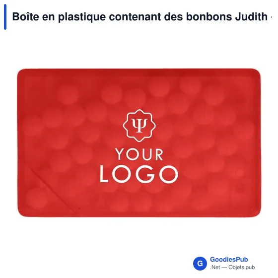 Boîte en plastique contenant des bonbons Judith - Image 9