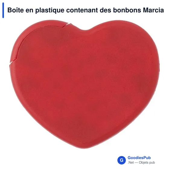 Boîte en plastique contenant des bonbons Marcia - Image 1