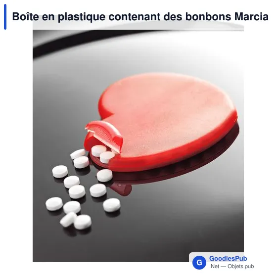 Boîte en plastique contenant des bonbons Marcia - Image 3