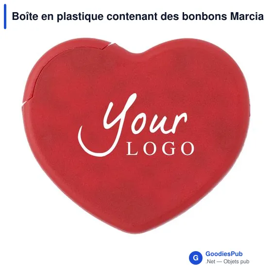 Boîte en plastique contenant des bonbons Marcia - Image 5
