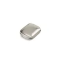 Variante Argent - Boîte à bonbons menthe personnalisable en métal avec logo - Douze coloris
