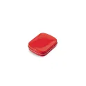 Variante Rouge - Boîte à bonbons menthe personnalisable en métal avec logo - Douze coloris