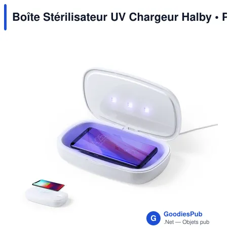 Boîte Stérilisateur UV Chargeur Halby