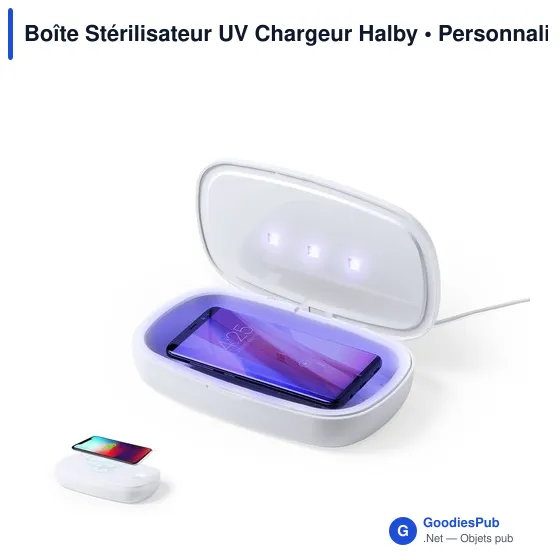 Boîte Stérilisateur UV Chargeur Halby - Image 1