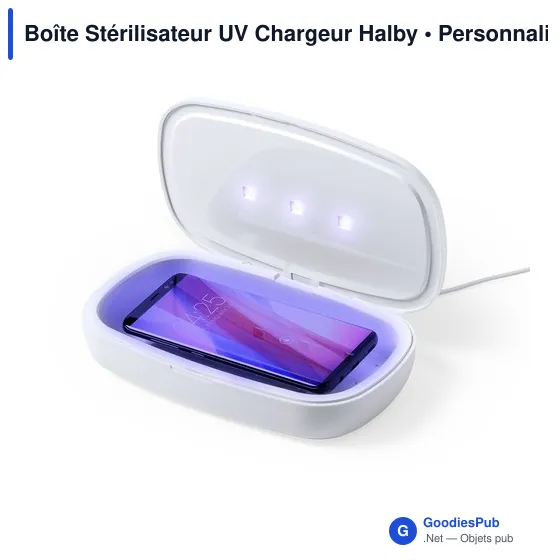 Boîte Stérilisateur UV Chargeur Halby - Image 3