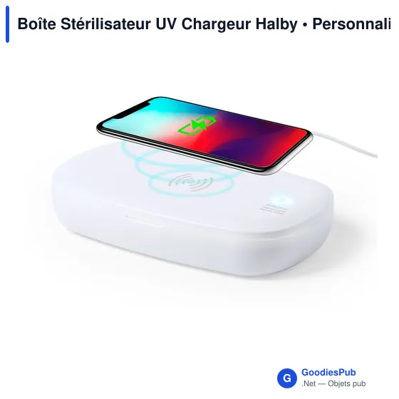 Boîte Stérilisateur UV Chargeur Halby - Image 5