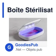 Boîte Stérilisateur UV Chargeur Halby - Miniature 10
