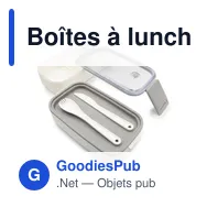 Boîtes à lunch personnalisables 2 pcs avec logo | Cash - Miniature 8