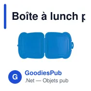Boîte à lunch personnalisable 450 ml avec logo - Saffo - Miniature 2