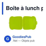Boîte à lunch personnalisable 450 ml avec logo - Saffo - Miniature 11