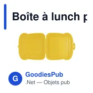 Boîte à lunch personnalisable 450 ml avec logo - Saffo - Miniature 5