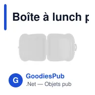 Boîte à lunch personnalisable 450 ml avec logo - Saffo - Miniature 8