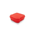 Variante rouge - Boîte à lunch personnalisable 450 ml avec logo - Saffo