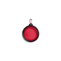Variante rouge - Bol Pliable Personnalisable Baloyn avec Logo pour Animaux