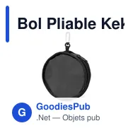 Bol Pliable Keken - Miniature 1