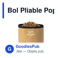 Bol Pliable Poppy - Miniature 1