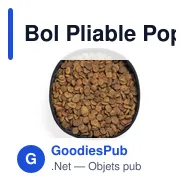 Bol Pliable Poppy - Miniature 2
