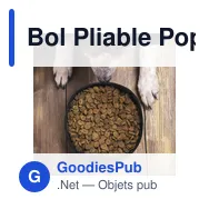 Bol Pliable Poppy - Miniature 4