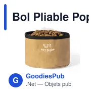Bol Pliable Poppy - Miniature 6