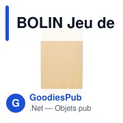 Jeu de football en bois personnalisable avec logo - BOLIN - Miniature 4