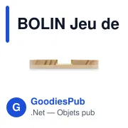 Jeu de football en bois personnalisable avec logo - BOLIN - Miniature 7