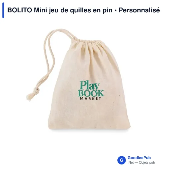 BOLITO Mini jeu de quilles en pin - Image 4