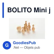 BOLITO Mini jeu de quilles en pin - Miniature 6