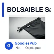 BOLSAIBLE Sac étanche 210T RPET 1,5L - Miniature 12