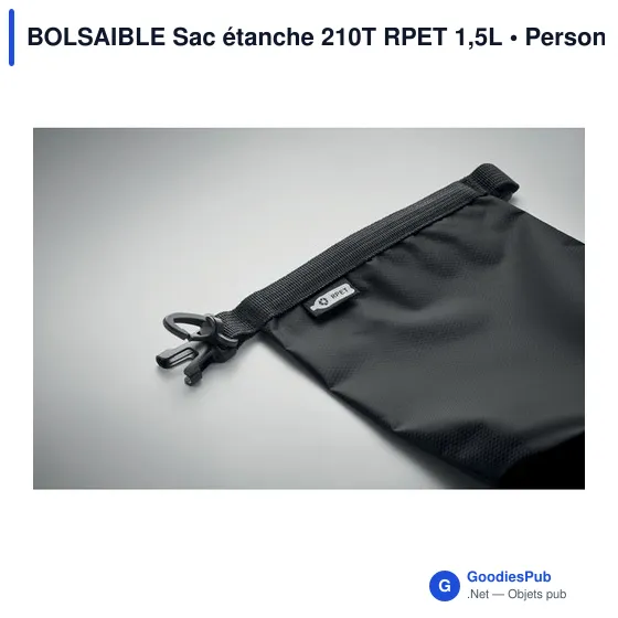 BOLSAIBLE Sac étanche 210T RPET 1,5L - Image 12