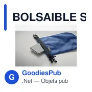 BOLSAIBLE Sac étanche 210T RPET 1,5L - Miniature 5