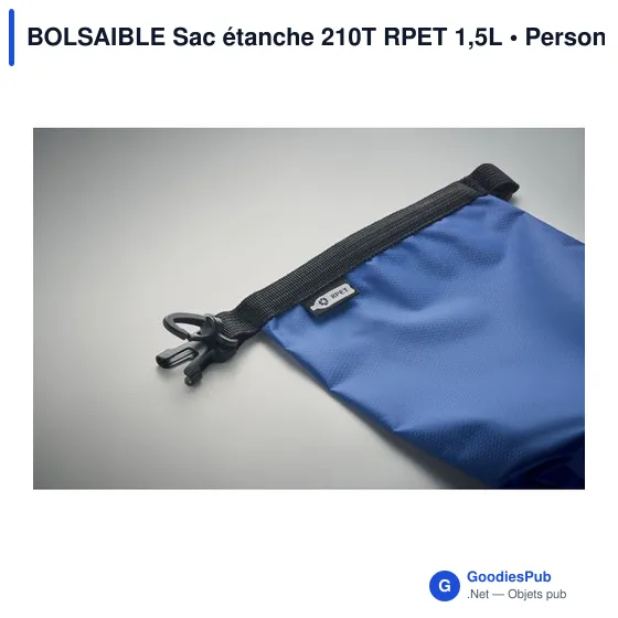 BOLSAIBLE Sac étanche 210T RPET 1,5L - Image 7