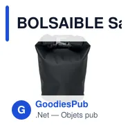 BOLSAIBLE Sac étanche 210T RPET 1,5L - Miniature 10