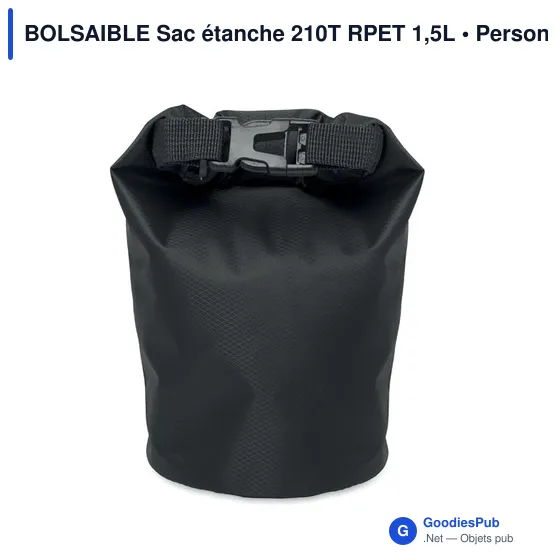BOLSAIBLE Sac étanche 210T RPET 1,5L - Image 10