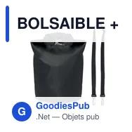 BOLSAIBLE + Sac étanche 210T RPET 5L - Miniature 1