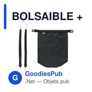 BOLSAIBLE + Sac étanche 210T RPET 5L - Miniature 2