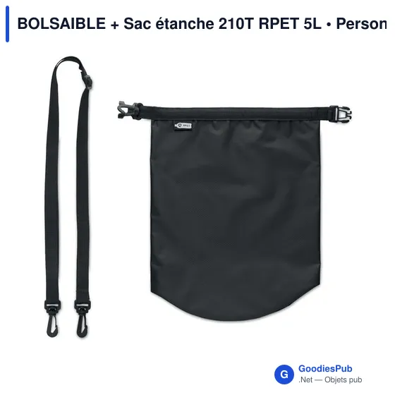 BOLSAIBLE + Sac étanche 210T RPET 5L - Image 2