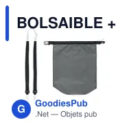 BOLSAIBLE + Sac étanche 210T RPET 5L - Miniature 11