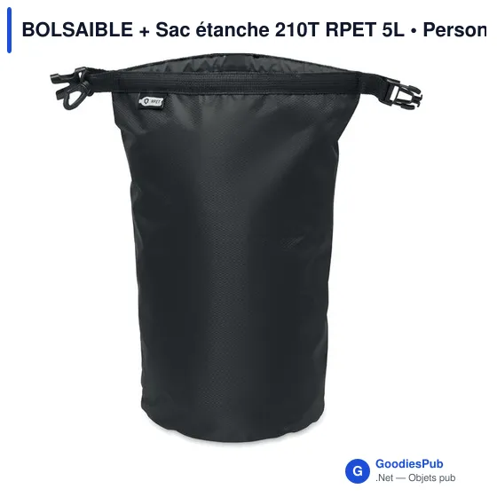 BOLSAIBLE + Sac étanche 210T RPET 5L - Image 3