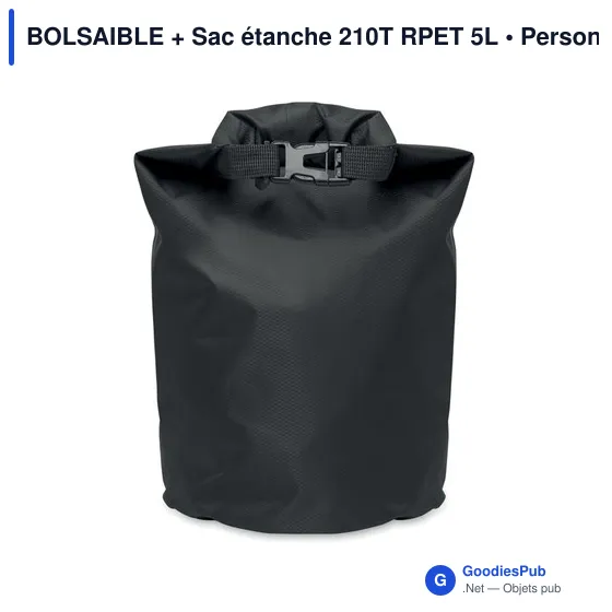 BOLSAIBLE + Sac étanche 210T RPET 5L - Image 4