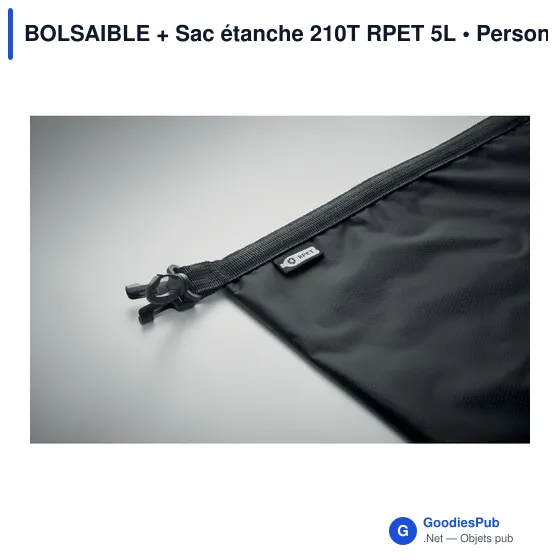 BOLSAIBLE + Sac étanche 210T RPET 5L - Image 5