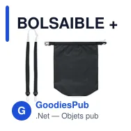 BOLSAIBLE + Sac étanche 210T RPET 5L - Miniature 6