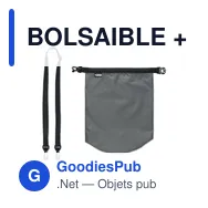 BOLSAIBLE + Sac étanche 210T RPET 5L - Miniature 8
