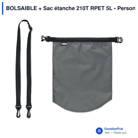 BOLSAIBLE + Sac étanche 210T RPET 5L - Image 8