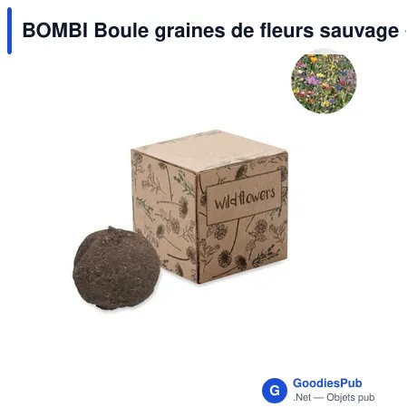 BOMBI Boule graines de fleurs sauvage