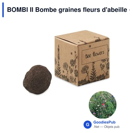 BOMBI II Bombe graines fleurs d'abeille
