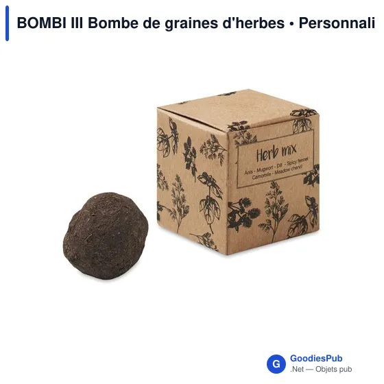 BOMBI III Bombe de graines d'herbes - Image 2