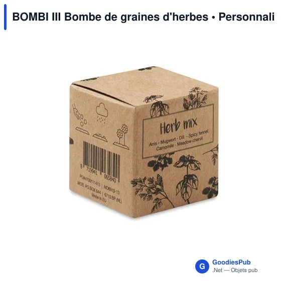 BOMBI III Bombe de graines d'herbes - Image 3
